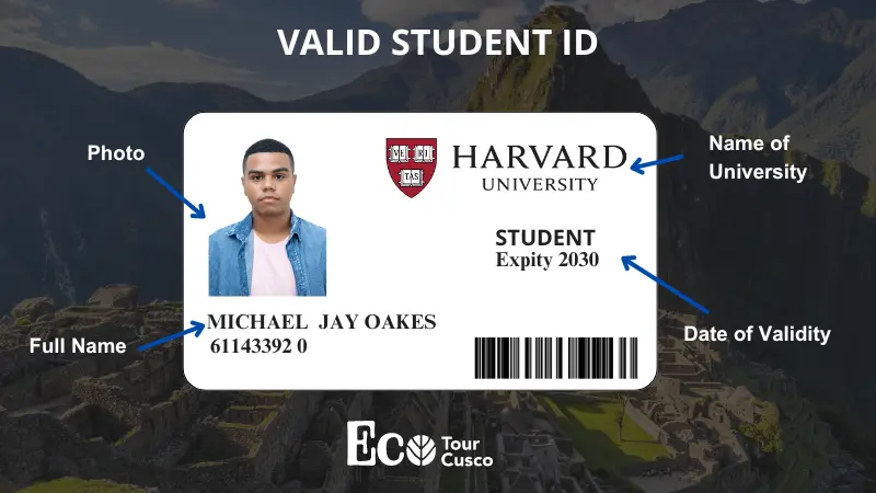 VALID STUDENT ID