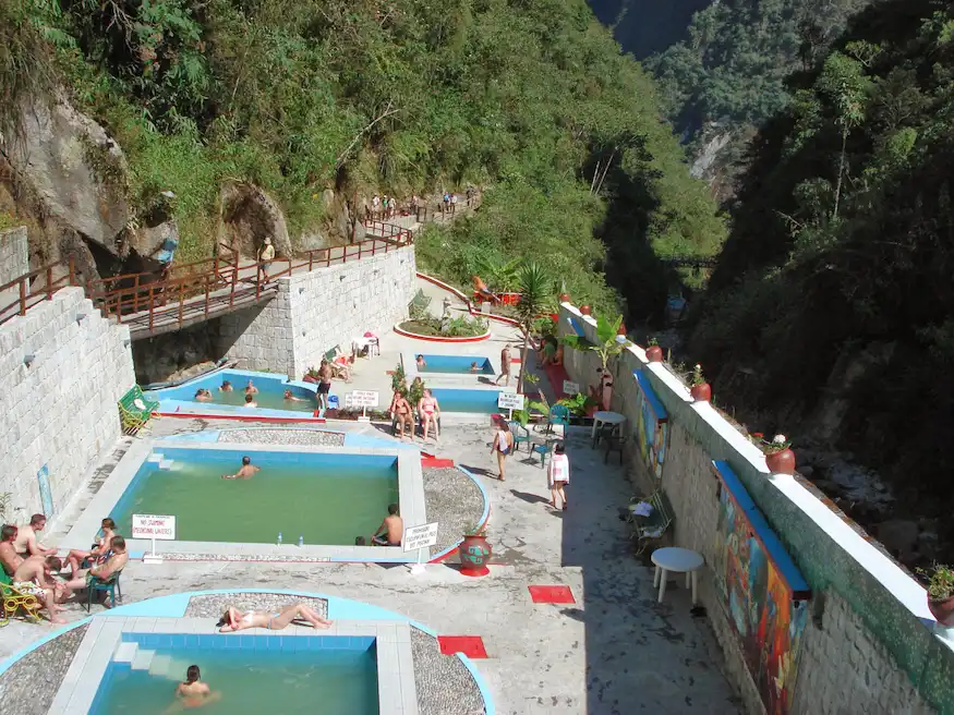 hot spring aguas calientes