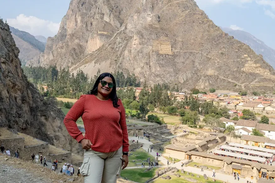 views ollantaytambo sacred valley