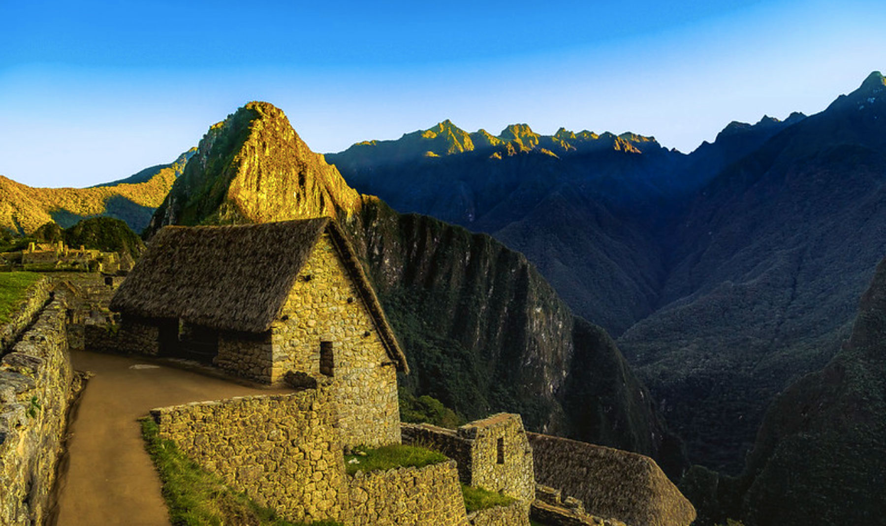 Machu Picchu at sunset