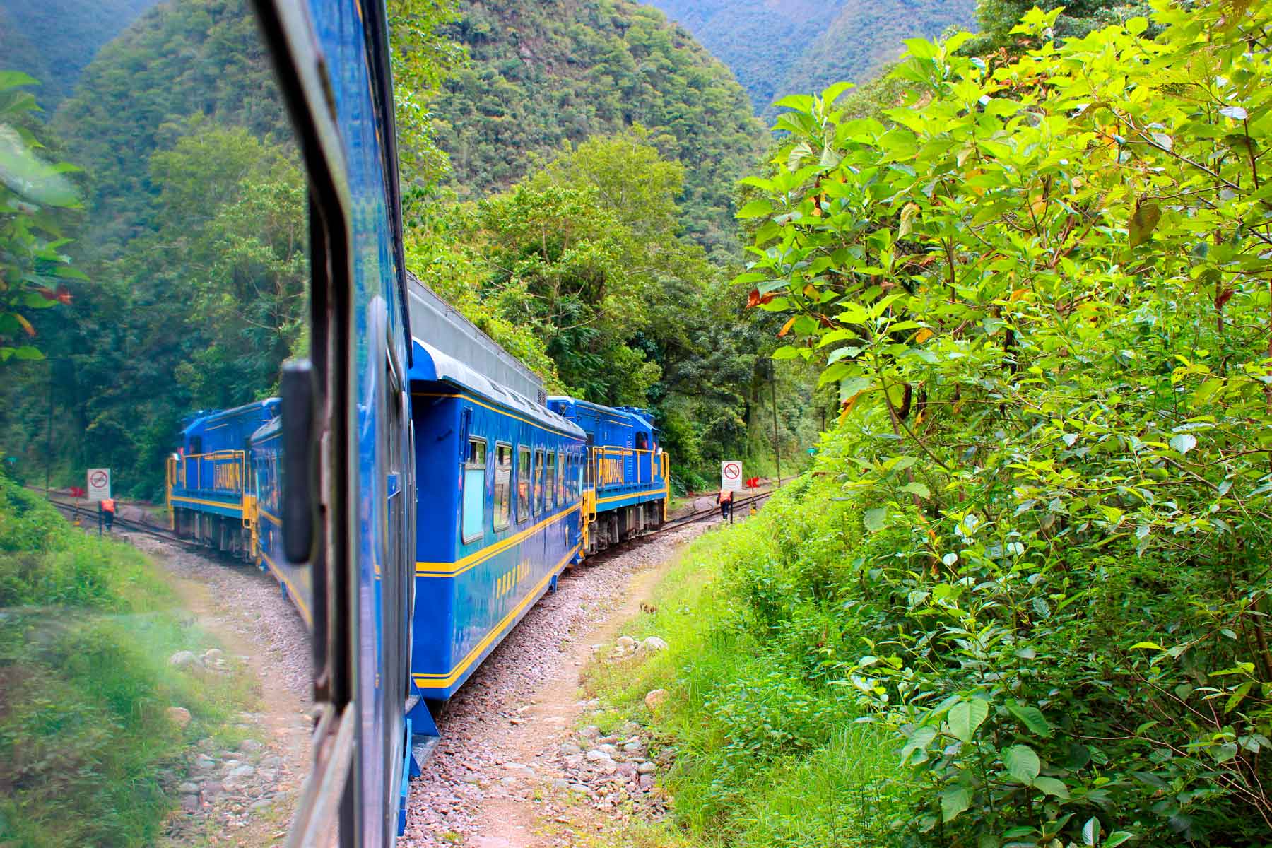 Trem para Machu Picchu